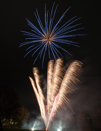 fireworks photos at The Hive, Silsden