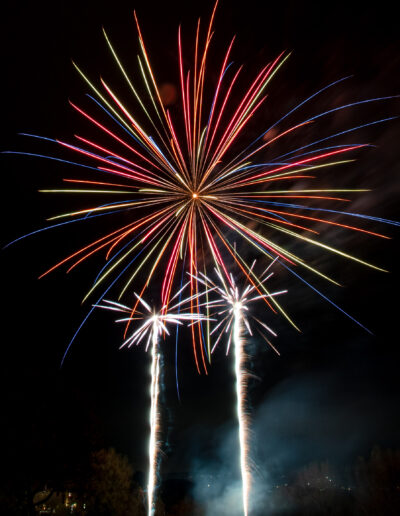 fireworks photos at The Hive, Silsden